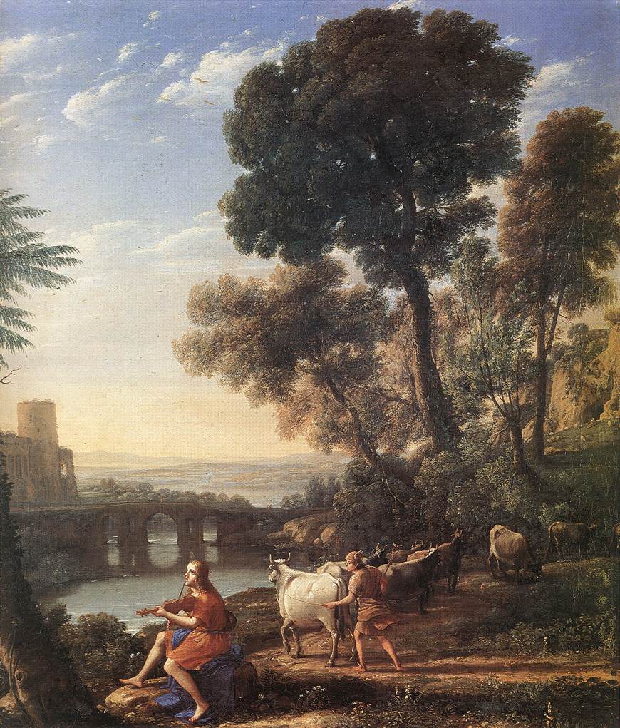 Landscape with Apollo Guarding the Herds of Admetus dsf